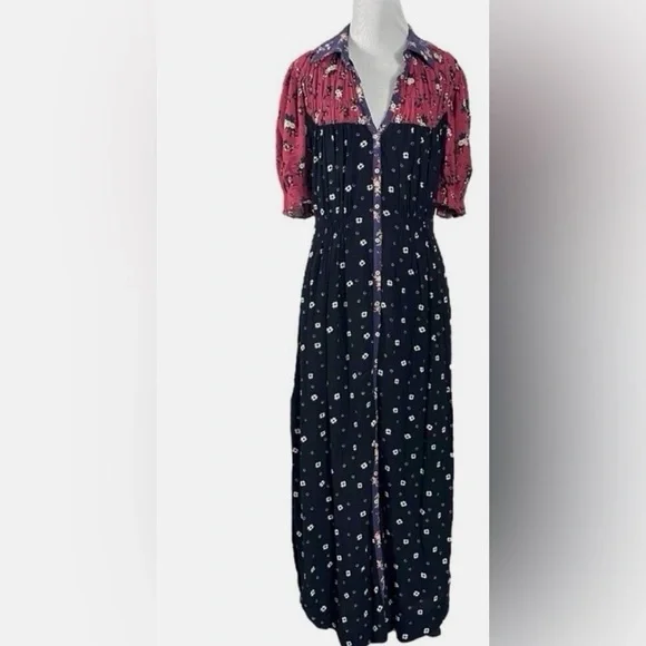 NWOT Free People Nora Midi Dress Size Large - Picture 6 of 8